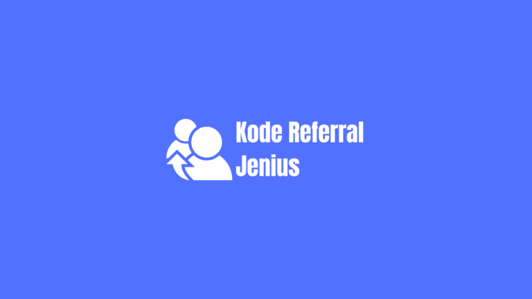 kode referral jenius