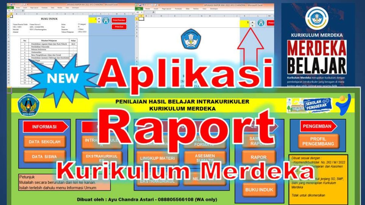 Tutorial Mengisi Raport di Aplikasi Raport Kurikulum Merdeka SD